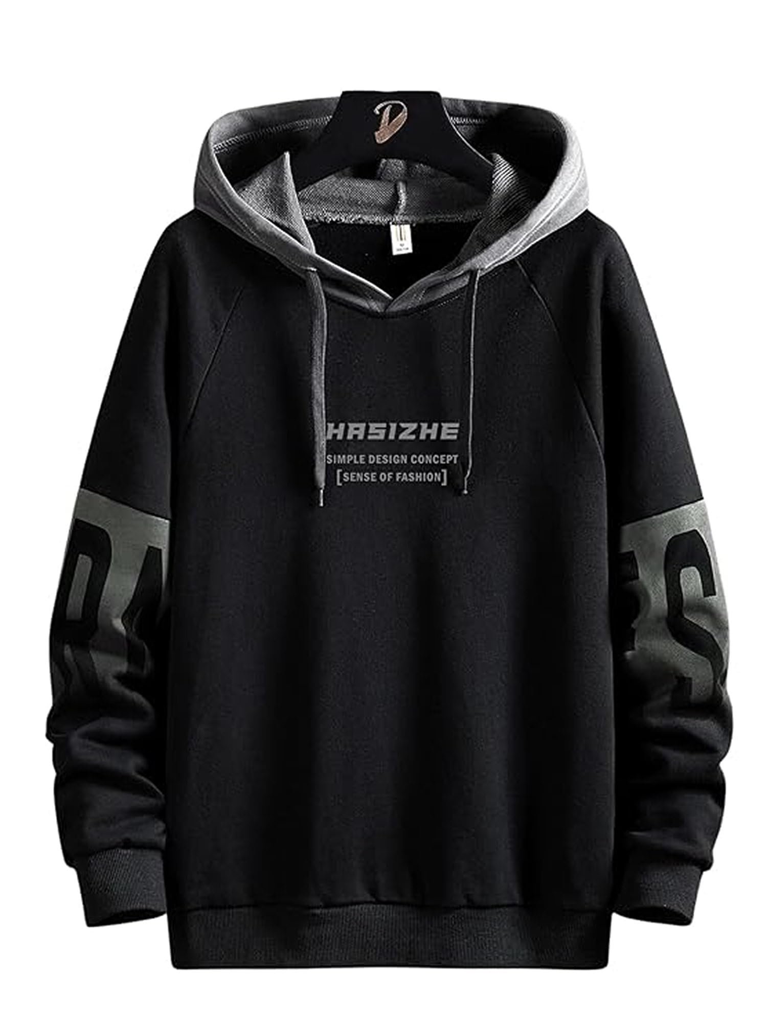 Men's Black Color Premium Quality Hoodie