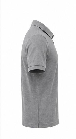 Grey Color T Shirt For Men - Premium Quality - Image 5